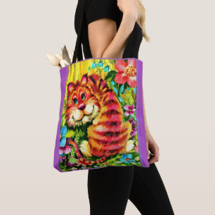 färglös tiger tygkasse