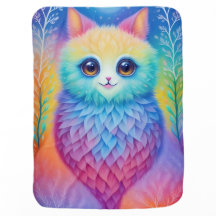 Färglös utskrift av fantasyska djur