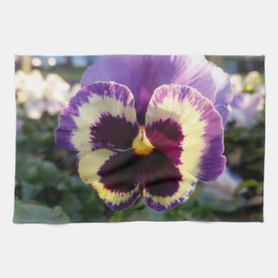 färglös vår Pansy Kökshandduk