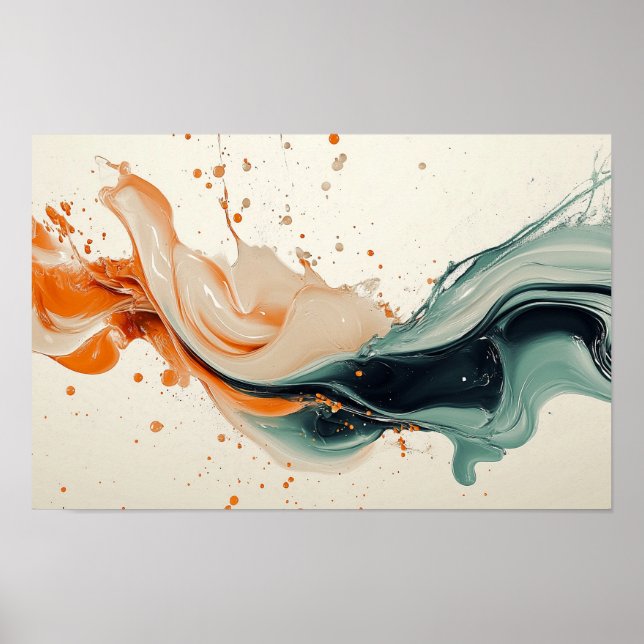 färglös vätska poster (Framsidan)