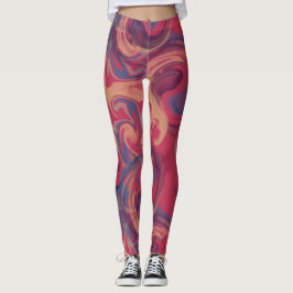 Färglös vattenfärg leggings