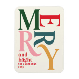 färglös vintage god jul magnet