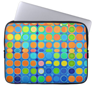 Färglös vivid Elegance Snyggt Mönster Laptop Fodral