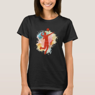 Färglös volleyboll för Tonåring flickor Volley Bol T Shirt