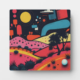 Färglös ytlandskapskonst