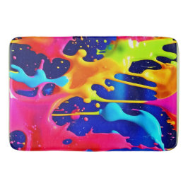 Färglösa bildobjekt badrumsmatta