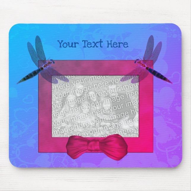 Färglösa drakonflugor Photo Ram Musmatta (Framsidan)