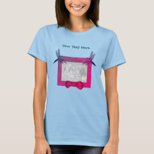 Färglösa drakonflugor Photo Ram T Shirt