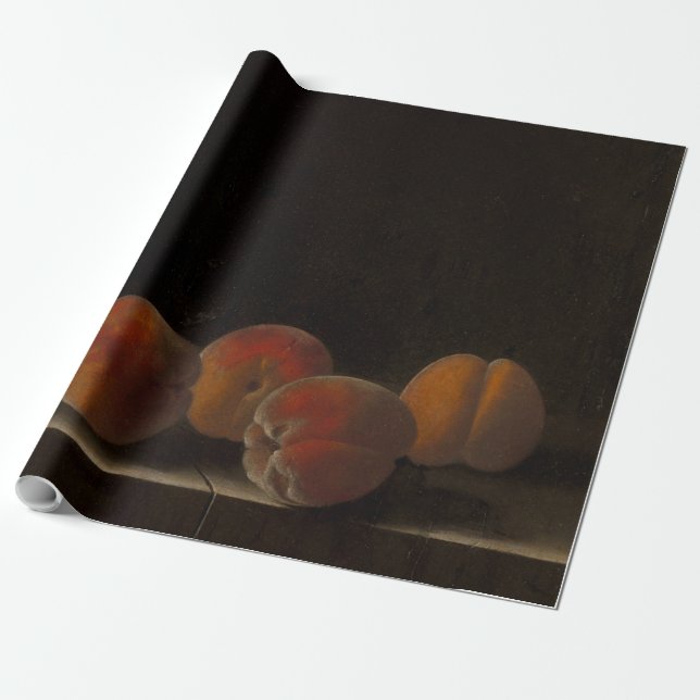 Färglösa frukter och grönsaker presentpapper (Utrullad)
