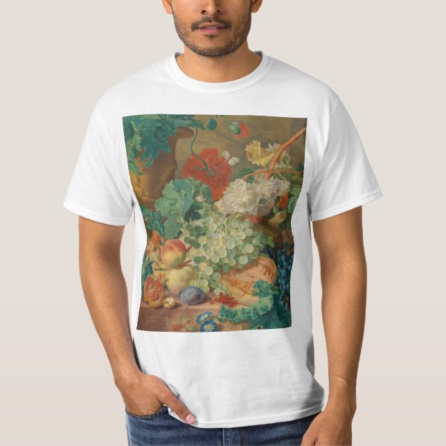 Färglösa frukter och grönsaker t shirt (Framsida)