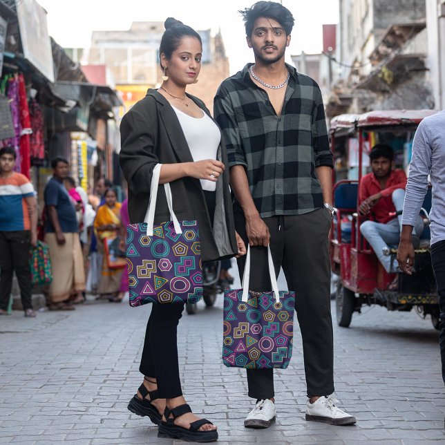 färglösa geolinor tygkasse (Skapare uppladdad)