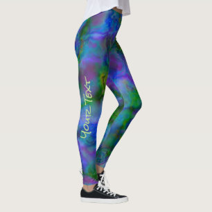 Färglösa plasmalegeringar leggings