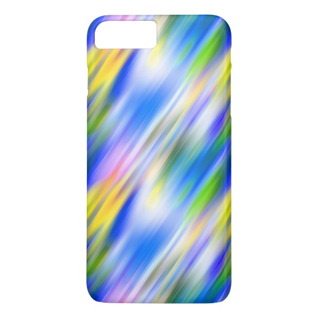 färglösa strömmar Case-Mate iPhone skal (Baksida)