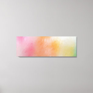 Färglöst Abstrakt Art Trendig Modern Red Rosa Canvastryck