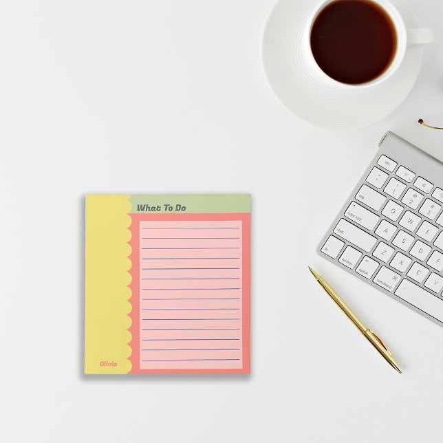 Färglöst Anpassa till att göra listköp för checkli Anteckningsblock (Skapare uppladdad)