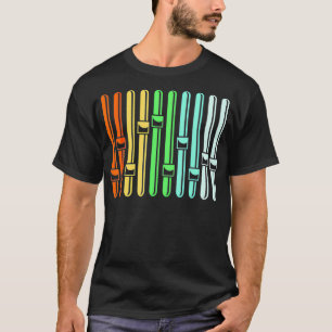 Färglöst Audio Ingenjör Ljud VU-mätare T Shirt