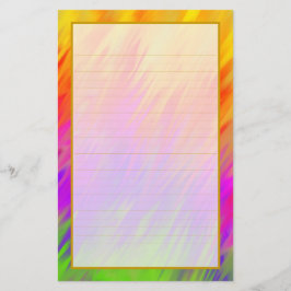 Färglöst Aurora III Bra-linjerat lager Brevpapper