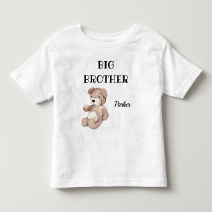 Färglöst babystövel storebror 2T till 56 T Boy Shirt