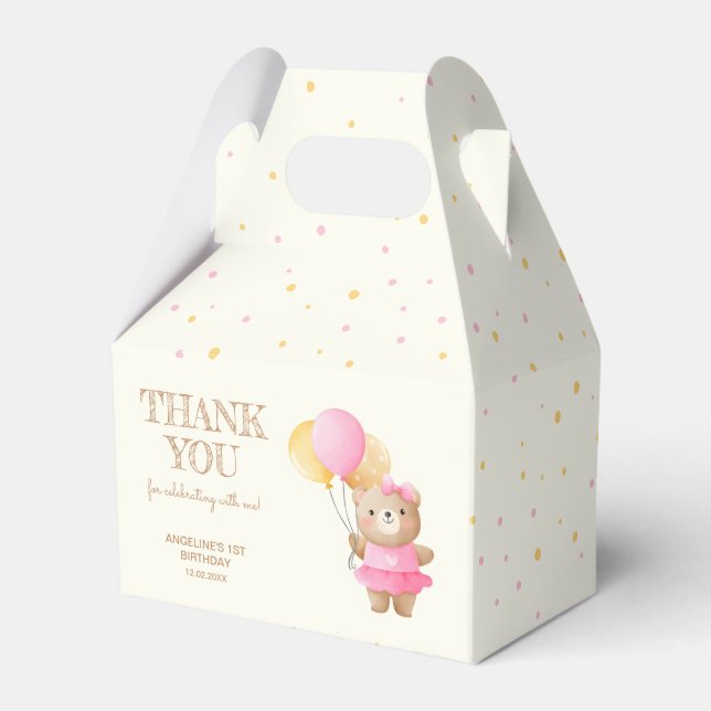 Färglöst bläckpatron på födelsedagen presentaskar (Framsidan Sidan)