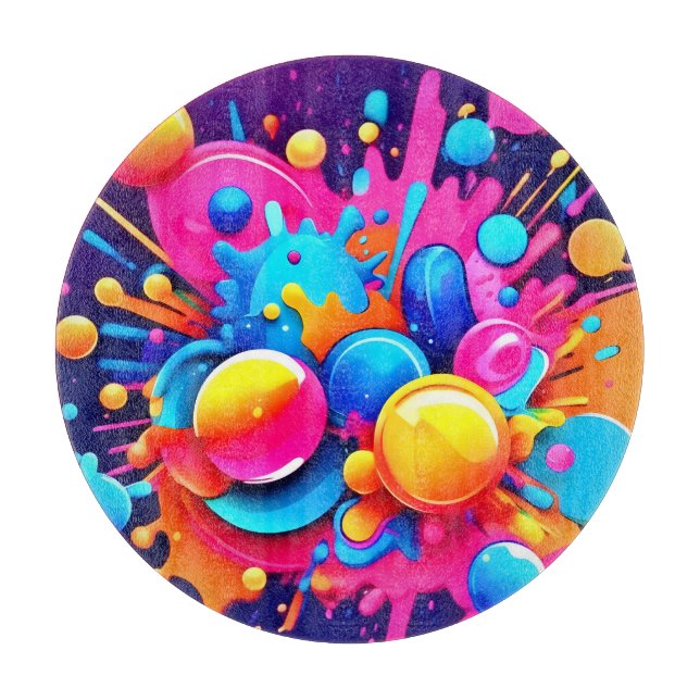 Färglöst bubbelblor (Framsidan)