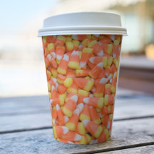 Färglöst Candy corn - Halloween