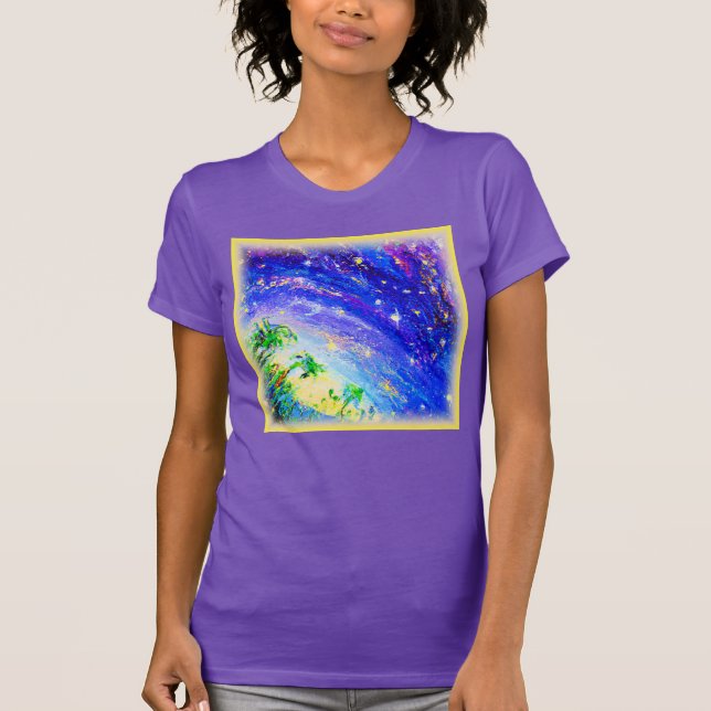 Färglöst dansande Jungle i Himlar. Köp nu T Shirt (Framsida)