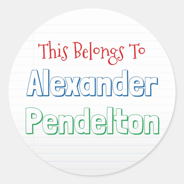 Färglöst etikett för anteckningsboken Pappert tema (Framsida)