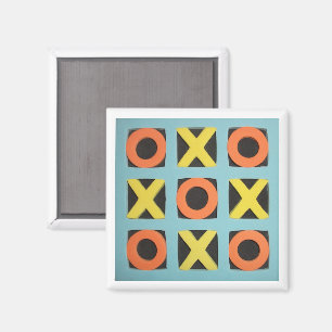 Färglöst färgtonsfack-tospel-magnet magnet