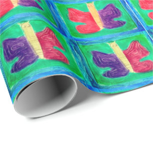 Färglöst fjäril Filter Grundläggande Presentpapper