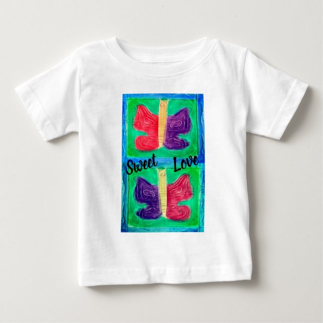 Färglöst fjäril | Filter | Grundläggande | T Shirt (Framsida)