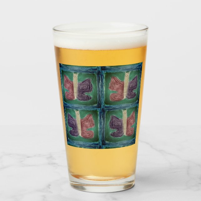 Färglöst fjäril | Foderfilter | Grundläggande | Glaskopp (Framsida fylld)