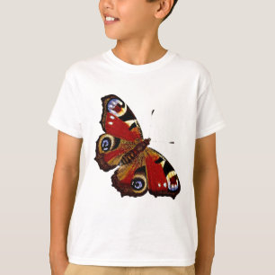 Färglöst fjäril t-shirt