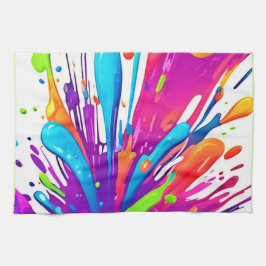 Färglöst flytande Stänk Kökshandduk