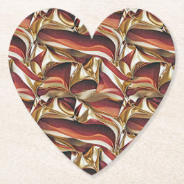 Färglöst flytande vinkar geometrisk abstrakt mönst underlägg papper