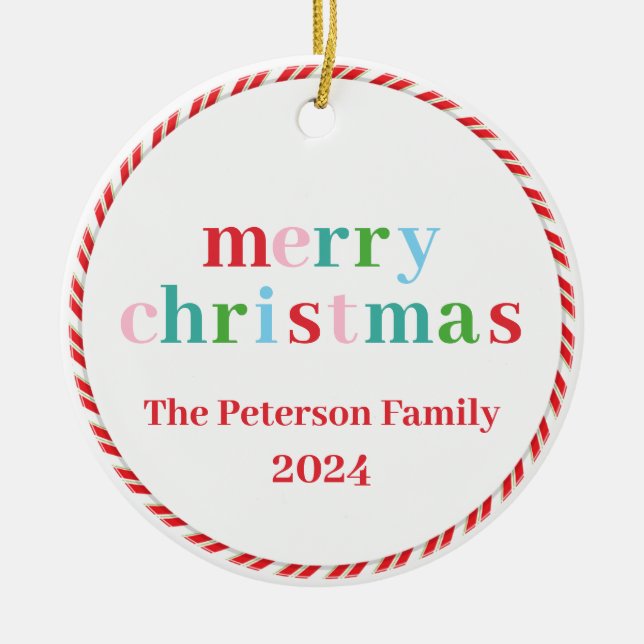 Färglöst God jul ornament (Framsidan)