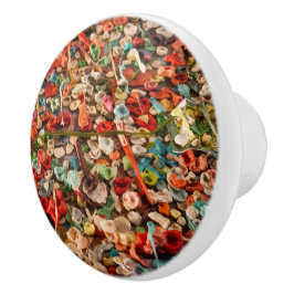 Färglöst gummivägg knopp