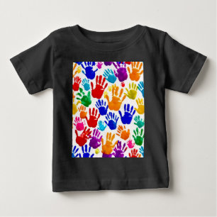 Färglöst handSkriv ut T Shirt