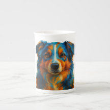 Färglöst Hund-kaffe Mugg