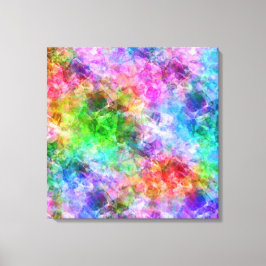 Färglöst idisslad Struktur Canvastryck