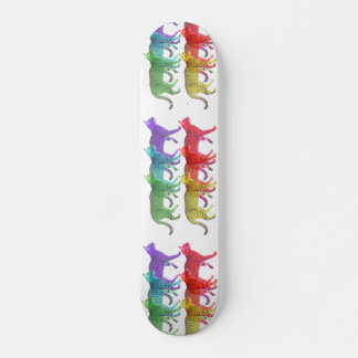 Färglöst katt Crowd Skateboard Bräda 21,5 Cm