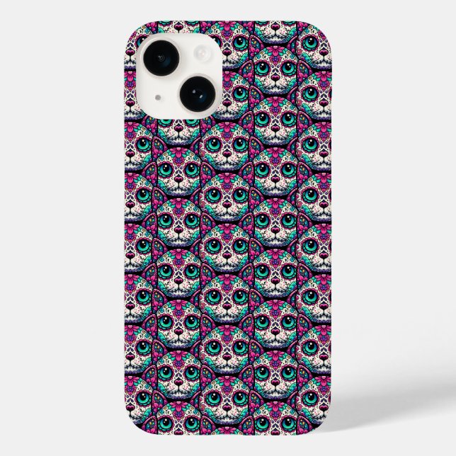 Färglöst kattsocker Skull (Baksida)