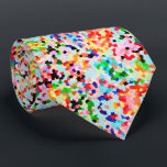 Färglöst konfetti Abstrakt Mönster Slips<br><div class="desc">Coola färglös unik abstrakt konfetti som mönster.</div>