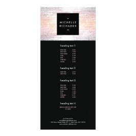 Färglöst konfetti Rain Mönster Modern Reklamkort