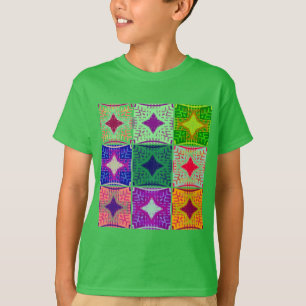 Färglöst kontrollpanel: En Starry Design T-shirt