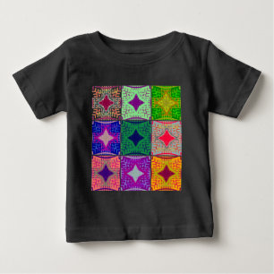 Färglöst kontrollpanel: En Starry Design Tee Shirt