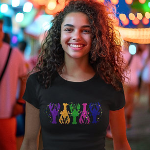 Färglöst Kräftor och Pärlor T Shirt