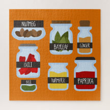 Färglöst krydda burk som kokar stil