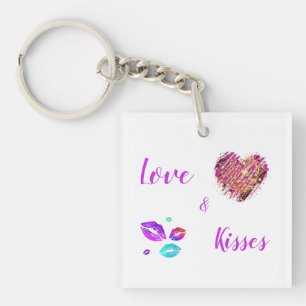 Färglöst Läppar med Kärlek & Kisses
