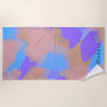 Färglöst modern konstnär Mönster + anpassat namn