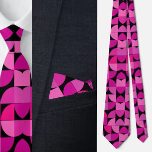 Färglöst Mönster, Rosa, Ro, Blommönster Slips